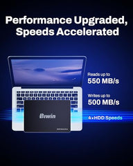 Biwin M100 1TB SATA 3.0 2.5" SSD, 550MB/s Read, Reliable Internal Solid State Drive for Laptop, Desktop & All-in-One PC
