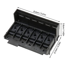 UV Printhead, Easy to Install Compact 6 Color Printer Print Head ABS for XP600