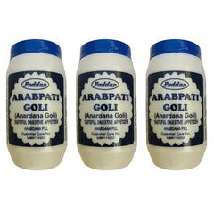 Poddar Arabpati Goli Traditional Anardana Taste 100gm Pack of 3