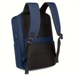 Impulse Empower Elite Laptop Backpack for Men & Women | 25L Polyester School & College Bag | USB Charging Port | Padded Laptop Sleeve | Multiple Pockets with Bottle Holder | Black