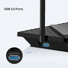 TP-Link Archer AX23 AX1800 Dual-Band Wi-Fi 6 Router (1800 Mbps Speed Gigabit Wireless | Beamforming OFDMA | Next-Gen Platform Dual-Core CPU | One Mesh Easy Setup) Black