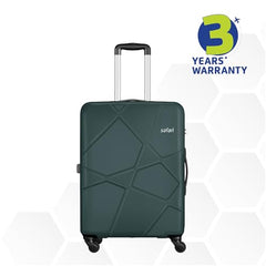 Safari Pentagon Pro 8 Wheels Set of 2, (Cabin + Medium) Trolley Bag, Hard Case Polypropylene, 360º Wheeling Luggage, Suitcase for Travel, Trolley Bags for Travel, Luxury Beige
