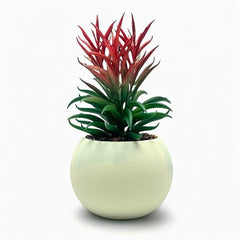 SKYGREEN Luxury Artificial Green Bonsai Tree with Stylish Decorative Pot for Modern Home, Office Desk & Shelf Decor | (BN-104)