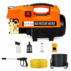 Starq ST25 High Pressure Car Washer Machine 2100 Watts and Pressure 150 Bar for Cleaning Car, Bike & Home