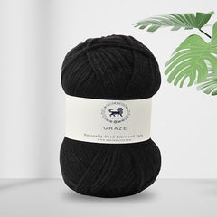 Nestnhaven Acrowools Graze Hand Knitting and Crochet Yarn. Pack of 1 Ball - 100gms. Shade no - NNHG001 (Berry Purple)