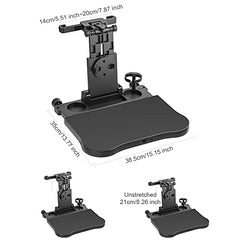 Oshotto (FT-01) Car Back Seat Food Dining & Laptop Tray with Portable Organizer & 360 Degree Rotating Phone/Tablet Holder Compatible with Hyundai Venue 2026