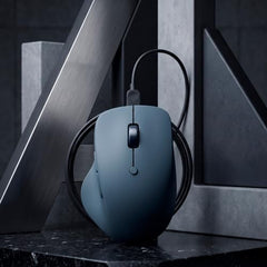 Lenovo WL310 Bluetooth Silent Mouse, Bluetooth 5.0, Upto 3million Button clicks, 1600 DPI, 6 Buttons (Left Click, Right Click, Scroll Click, DPI, 2 x Side Buttons), DPI LED Indicator, Grey