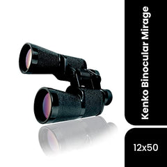 KENKO Mirage Binoculars 16x50, Porro Prism Type, Magenta Coating, Having 16X Magnification & Objective Diameter 50mm, Perfect for Bird Watching and Starry Sky Observation, Black (Made in Philippines)