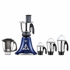Vidiem Vstar Adc Blu Mixer Grinder 717 A|750 Watts|5 Jar In-1 Juicer|5 Leakproof Jars With Self-Lock, Wet And Dry, Chutneys & Curries|ABS Body|5 Year Warranty On Motor & 2 Year Product Warranty, Blue