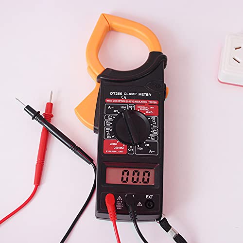 SYGA Digital AC Clamp Meter AC/DC Voltage AC Current Resistance Tester