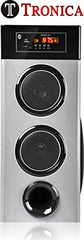 TRONICA Ridham 90W Bluetooth DJ Tower Speaker | High Bass Party Home Theater System with 6" Side-Firing Subwoofer | Wired Mic, USB, SD Card, FM, AUX, TV & Laptop,Remote | Wireless Music Streaming