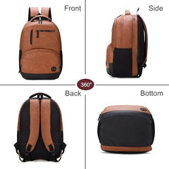 30L Water Restant Office Laptop Bag/Backpack for Men/Women/(Black) (BLACK)