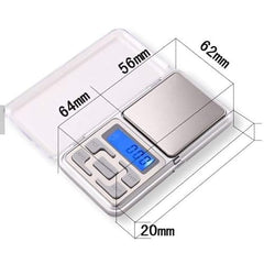Dr. Care Jewellery Scale | Digital Weight Scale for Gold & Precious Metals | Electronic Weighing Machine 0.01g to 200g | Small and Accurate Weight Machine for Jewellery Shops - Silver
