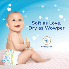 Wowper Easy Pants Baby Diaper | Medium Size Diapers | Diapers with Wetness Indicator | Upto 12 Hrs Absorption | 7-12 Kg | 34 Counts