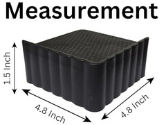 AASHU Square Multi Purpose Stand,Washing Machine Stand,Refrigrator Stand,Almirah Stand,Fridge Stand,Furniture Base Stand, Which Bear 395 kgs