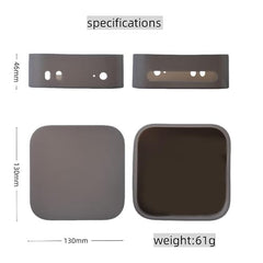 Silicone Protective Case Compatible with Mac mini M4 & M4 Pro | Soft Anti-Slip Cover | Dustproof & Scratch-Resistant Desktop Protection