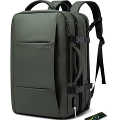 Red Lemon Titan Ultrafit Plus Bange Series 15.6-inch Laptop Bags Backpacks for Men and Women 45L Outdoor and Camping 3in1 Office Bags,Travelling,Backpack (With Bottle Holder), Black