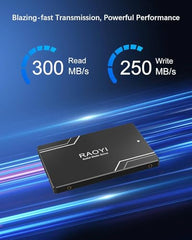 RAOYI 1TB NVMe Internal Solid State Drive M.2 2280 PCIe Gen4x4 SSD, Up to 5000MB/s, Configure SLC Cache, Storage and Memory Expansion for PS5 Laptop Desktop