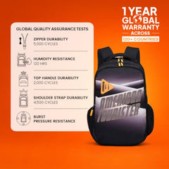 American Tourister Nexa Style 01 | 36L Backpack | Casual Bag | 3 Compartments | School & College Backpack for Men and Women | Olive | 1 Yr Global Warranty