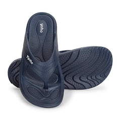 Yoho Drizzle Soft Slippers for Women, Mild Acupressure, Lightweight, Anti Skid & Slip, Diabetic Footwear for Woman, Home Wear Bathroom Chappal for ladies | Waterproof Monsoon & Rainy Footwear | Pastel Lavender - UK 5