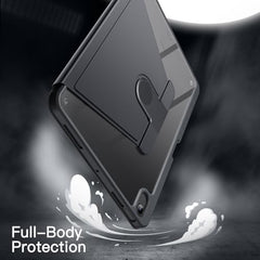 JETech 360° Rotating Case for iPad Air 11" M4/M3/M2 & Air 5/4 10.9", Black