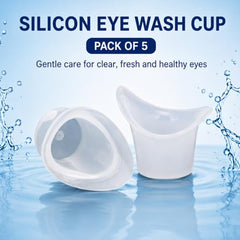 AKTIVE LIFE Silicon Eye Wash Cup (Pack Of 5)