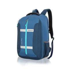 American Tourister Bowie The Outdoor Backpack In Teal - 35 Litre Capacity, 17" 5 Compartment Laptop Backpack Compartment, External Bottle Holder, And Shoe Compartment And, Green