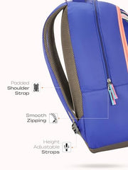 Safari Inkblossom School Bag For Girls, Capacity - 36L, 2 Compartments Backpack For kids