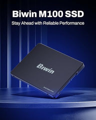 Biwin M100 1TB SATA 3.0 2.5" SSD, 550MB/s Read, Reliable Internal Solid State Drive for Laptop, Desktop & All-in-One PC