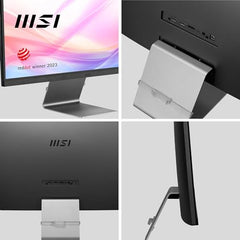MSI Modern MD271UL, 27 Inch (68.58 cm), IPS Panel, 4K UHD 3840 x 2160, Silver, Eye-Friendly Screen, 99% DCI-P3/139% SRGB, 2X HDMI 2.0b, DP 1.2a, USB Type-C 65W PD Monitor