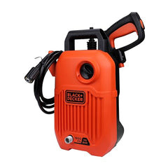 BLACK+DECKER BEPW1600 1300W 1600 PSI 110 Bar Pressure Washer for Car, Bike, Home & Garden Cleaning Use with Multiple Accessories Included, 1 Year Warranty, Orange & Black