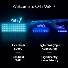 NETGEAR WiFi 7 Whole Home Mesh System - RBE362