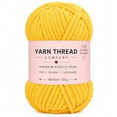 yarn thread company Wool, Plush & Cuddly, Chenille Yarn Supersoft Hand Knitting Wool Ball, (1 Ball/100 Gram Each) Ball Suitable for Craft, Babywear, Baby Blankets, (Parrot Green)