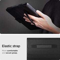 Spigen Flip case for iPad Air 11 inch M4 (2026), iPad Air 11 inch M3/M2 (2025-2024), 10.9 inch 5th/4th Gen (2022/2020), Trifold, Pencil Holder, Full Cover(Liquid Air Folio) - Black