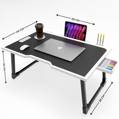 Study Table for Students Bed Table for Study Foldable Table Portable & Lightweight Mini Table Bed Reading Table