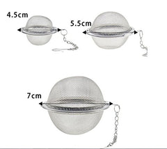 SYGA Premium Tea Infuser - Stainless Steel - Single Cup - Perfect Strainer for Loose Leaf Tea