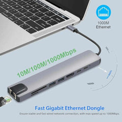 Multifunctional 4 Port USB Hub Docking Station Converter 4 in 1 USB 3.0 Docking Station for iPad Laptop Mobile Hard Drives