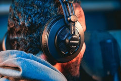Samson SR850 Studio Wired Over Ear Headphones Without Mic (Black)