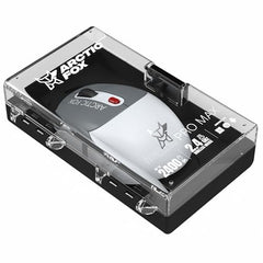Arctic Fox ProMaxe Wireless Mouse | 2400 DPI |2.4 GHz with USB Nano Receiver | High Precision Optical Tracking| for PC/Mac/Laptop - Cool Gray