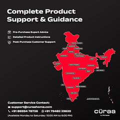 CÜRAA Chopper Electric for Kitchen | ChopLab Pro By Chef Sanjyot Keer | Compact Electric Chopper for Vegetable Chopping & Meat Mincing | Stainless Steel 4-Plane Blades | Black