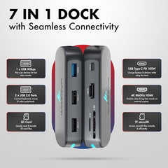 Type C 14 in 1 Wozoyo Docking Station, PD 100W, 2X4K@60Hz HDMI,4K DisplayPort, 2XType-C 10Gbps, USB 10Gbps, Gigabit Ethernet, AUX Port,Universally Compatible Thunderbolt 4,macOS,Windows,Android & iOS
