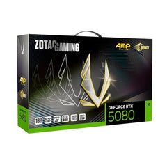 ZOTAC Gaming GeForce RTX 5080 Solid CORE Graphics Card - Black | 16 GB | DLSS 4 | GDDR7 | Advanced Cooling | Triple Fan | RGB Lighting | ZT-B50800D2-10P | Only Graphics Card with 5 Year Warranty