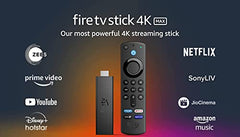 Certified Refurbished Fire TV Stick 4K Max streaming device, Wi-Fi 6, Alexa Voice Remote (includes TV controls)