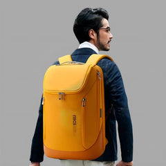 Red Lemon BANGE Captain Business Smart Backpack Water-Resistant fit 15.6 Inch Laptop Backpack with USB Charging Port,Travel Durable Backpack for Men and Women (Black)