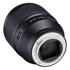 Samyang AF 85mm F1.4 FE II Lens for Sony E, Black