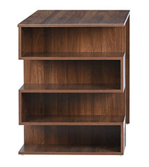 DeckUp Zeus Engineered Wood Study Table and Office Desk (Wotan Oak & White)