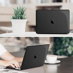 Saco Case for MacBook Air 13 Inch (2010-2017, Models A1466/A1369) – Hard Shell Plastic Protective Cover, Compatible with Old Version Mac Air 13 Inch - Crystel Grey