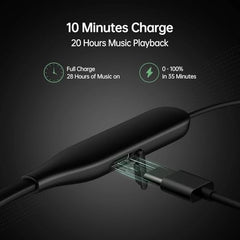 Wireless BT 341 for OPP-O A54s Original Sports Bluetooth A Wireless Earphone with Deep Bass and Neckband Hands-Free Calling inbuilt with Mic,Hands-Free Call/Music (341W,CP11,BLK)