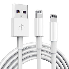 TUMABER 3 Pack MFi Certified iPhone Cable 3Ft, Lightning to USB Cord, 2.4A Fast Charging for iPhone 12/11/11Pro/11Max/X/Xs/Xr/Xs Max/8/7/6/5S/Se, White