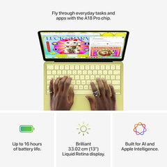 Apple 2026 MacBook Neo 13″ Laptop with A18 Pro chip: Built for AI and Apple Intelligence, Liquid Retina Display, 8GB Unified Memory, 256GB SSD Storage, 1080p FaceTime HD Camera; Indigo